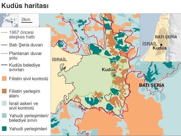 mescidi aksa nerede harita